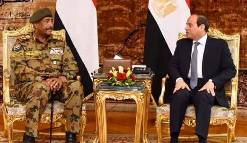 رایزنی تلفنی عبدالفتاح البرهان با رئیس جمهوری مصر
