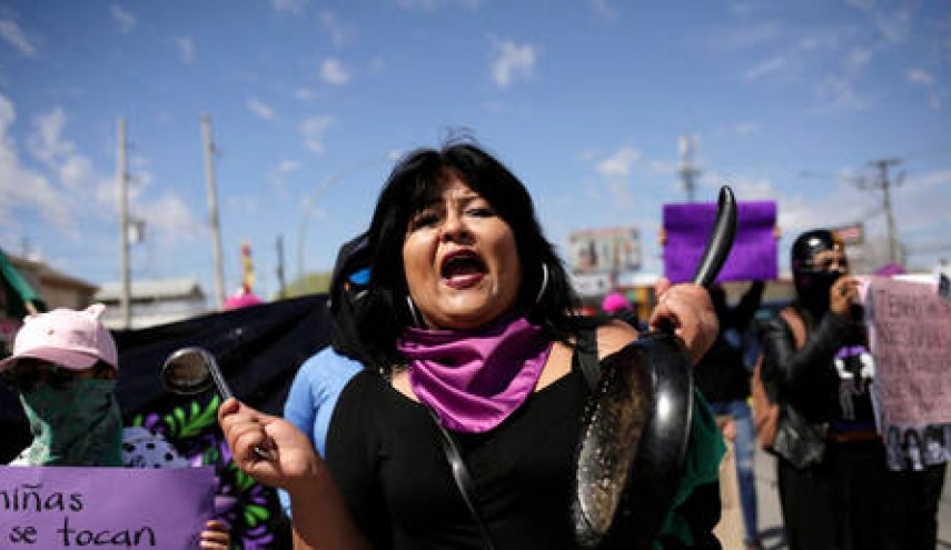 تظاهرات واسعة في أمريكا اللاتينية بيوم المرأة العالمي
