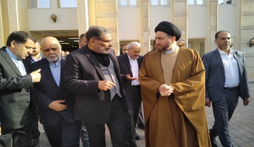 شمخاني يلتقي قادة احزاب وتيارات سياسية عراقية