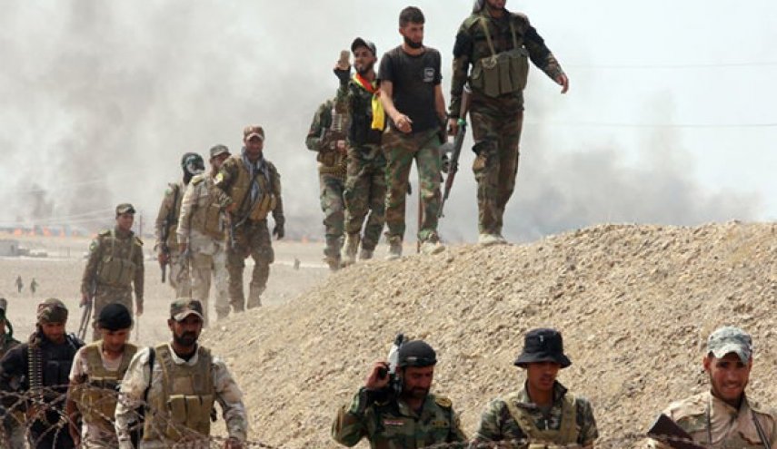 «الحشدالشعبی» تونل‌های داعش در دیالی عراق را تخریب کرد