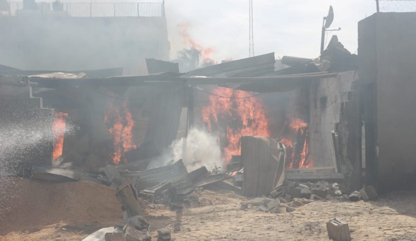 ارتفاع عدد وفيات حادثة حريق النصيرات في غزة 