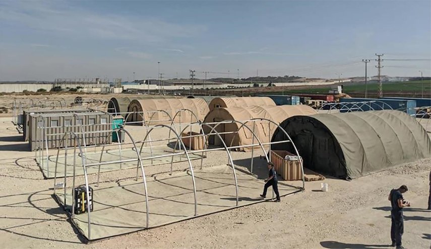 إنشاء مستشفى ميداني في قطاع غزة لمواجهة كورونا 