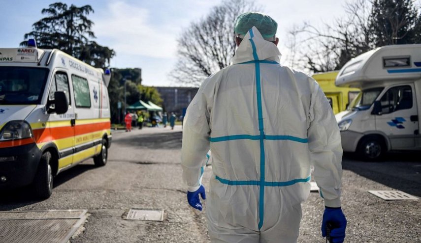 آمار قربانیان ویروس کرونا در ایتالیا ۴ رقمی شد
