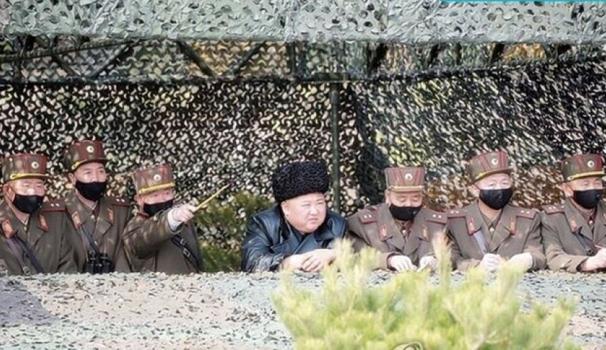 کره شمالی دوباره رزمایش توپخانه‌ای برگزار کرد