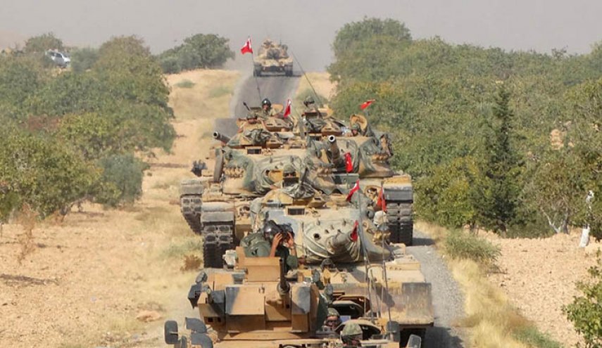  القوات التركية تدخل تعزيزات عسكرية إضافية إلى ريف الحسكة