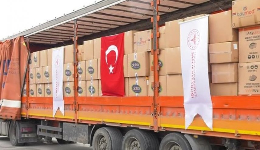 ارسال کمک‌های ترکیه به ایران برای مقابله با کرونا
