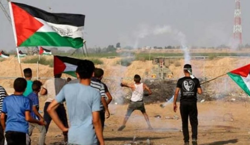 تیراندازی نظامیان صهیونیست به فلسطینی‌ها در مرز غزه

