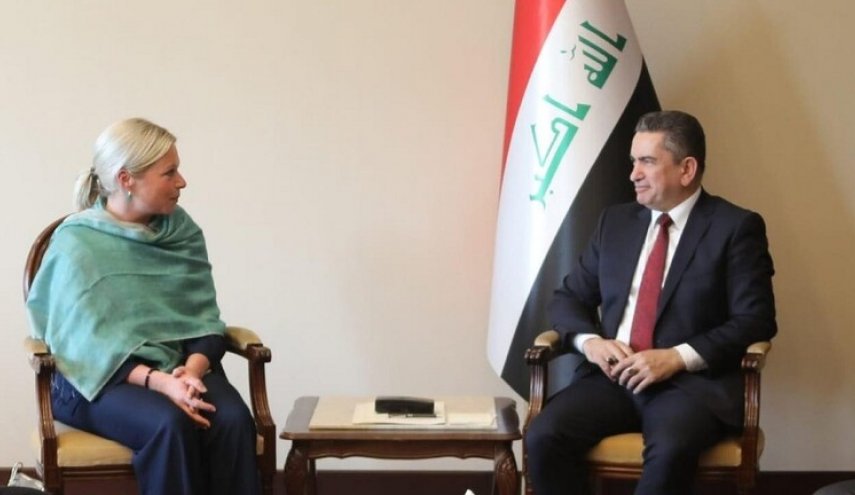 الزرفی در دیدار با پلاسخارت: کابینه من نماینده همه عراقی‌ها خواهد بود 