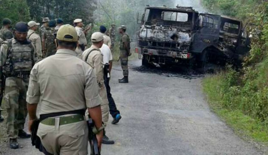 مقتل 17 من الجيش الهندي في كمين لمتمردين ماويين
