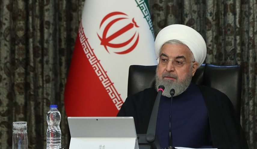 روحاني: مزاعم أمريكا بشان مساعدة ايران أكاذيب كبرى