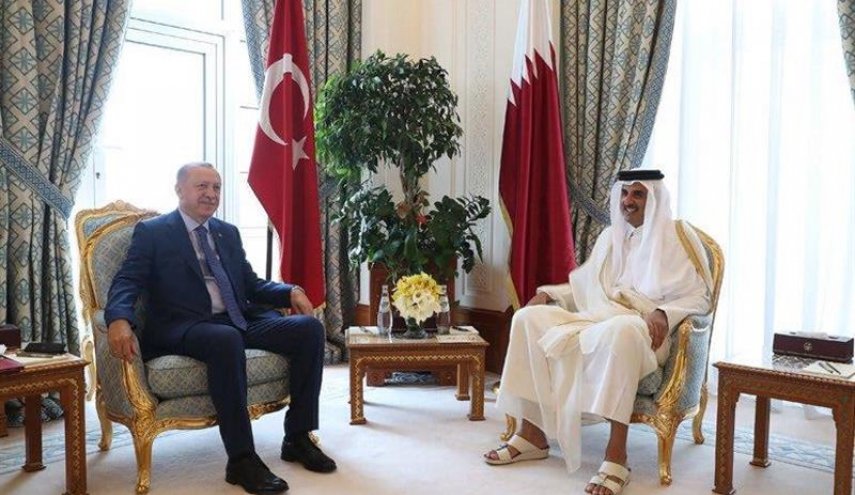 گفت‌وگوی تلفنی اردوغان و امیر قطر
