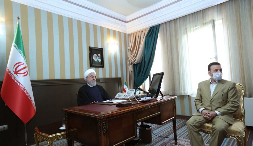 روحاني يؤكد ضرورة الإسراع في وتيرة تقديم المساعداتت للمنكوبين بالفیضانات