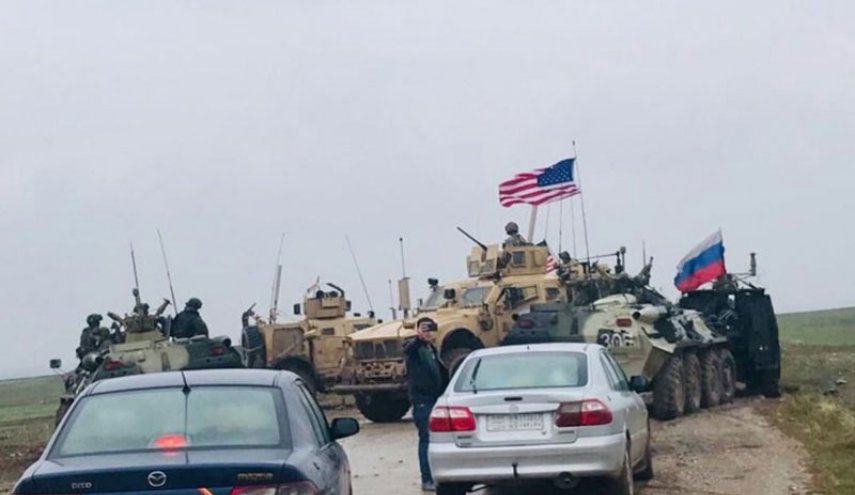 قوات أمريكية تعترض طريق دورية روسية في الحسكة