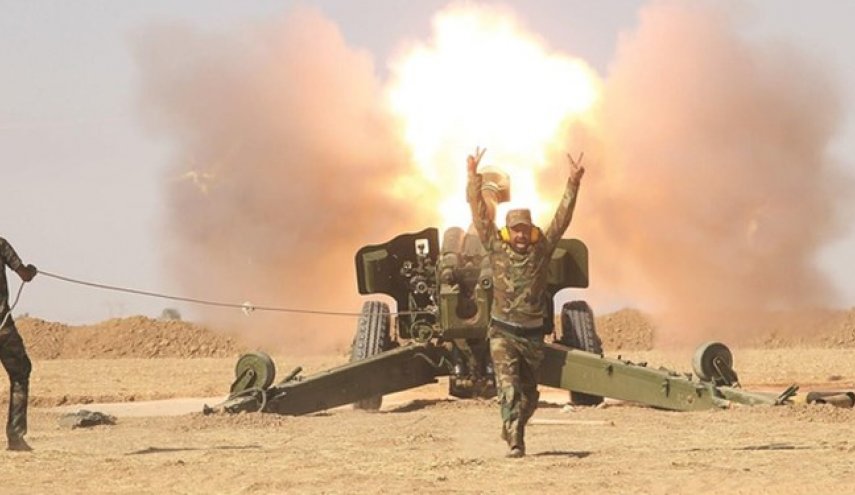 حمله توپخانه‌ای ارتش عراق به مواضع داعش در مرز دیالی و صلاح‌الدین
