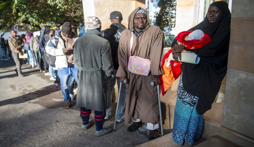 مهاجرون أفارقة في المغرب ينتظرون المساعدة مع انتشار فيروس كورونا