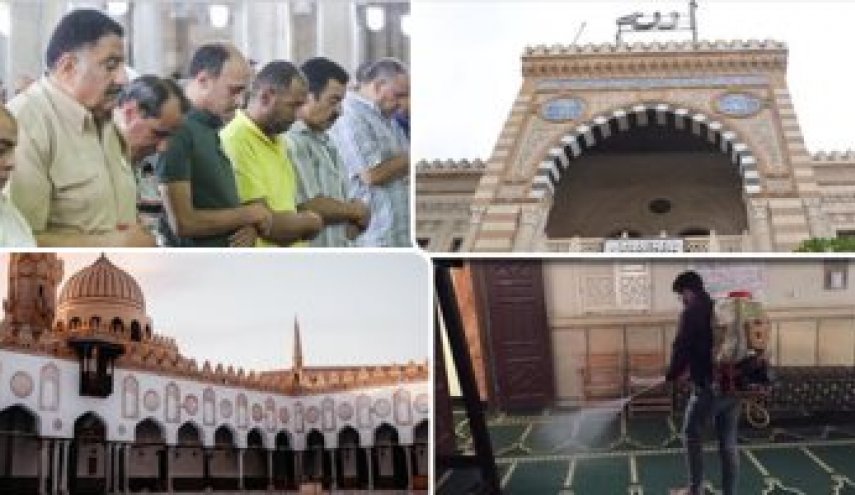 الحكومة المصرية تنفي شائعة عودة الصلاة بالمساجد