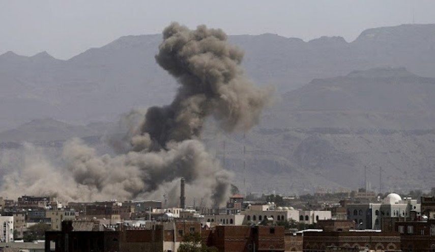حملات هوایی متجاوزان سعودی به دو استان یمن
