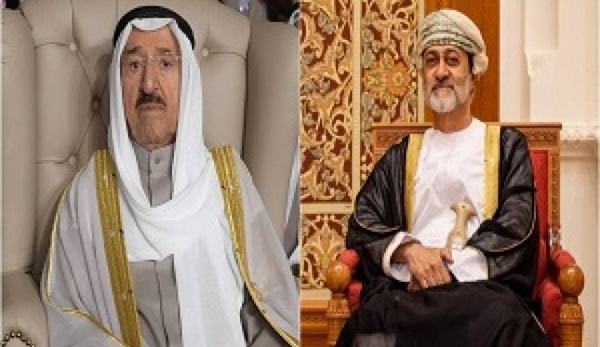 گفت‌وگوی تلفنی امیر کویت و پادشاه عمان