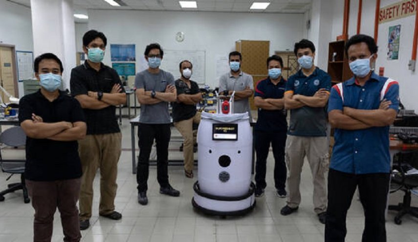 ماليزيا.. ابتكار روبوت لفحص المصابين بكورونا