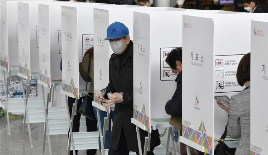 برگزاری انتخابات پارلمانی در کره‌جنوبی زیر سایه کرونا