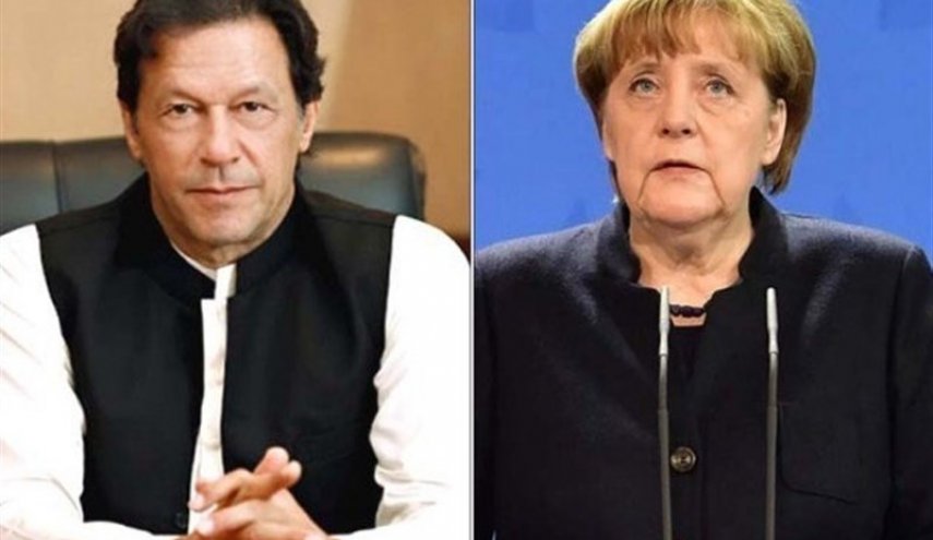 گفتگوی تلفنی نخست وزیر پاکستان و صدراعظم آلمان