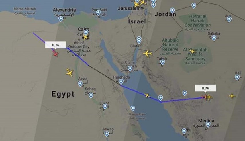 رصد پرواز دو هواپیمای باربری نظامی امارت به لیبی