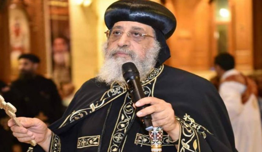 مصر.. بابا الكنيسة القبطية يدعو المواطنين للمكوث في بيوتهم
