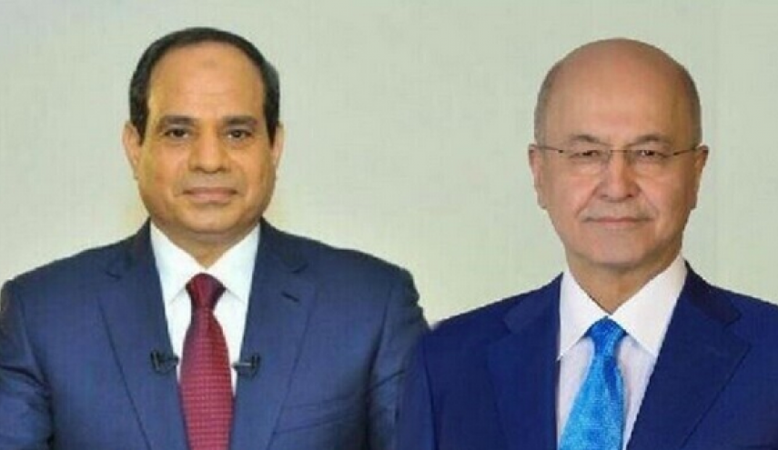 الرئيسان المصري والعراقي يبحثان 