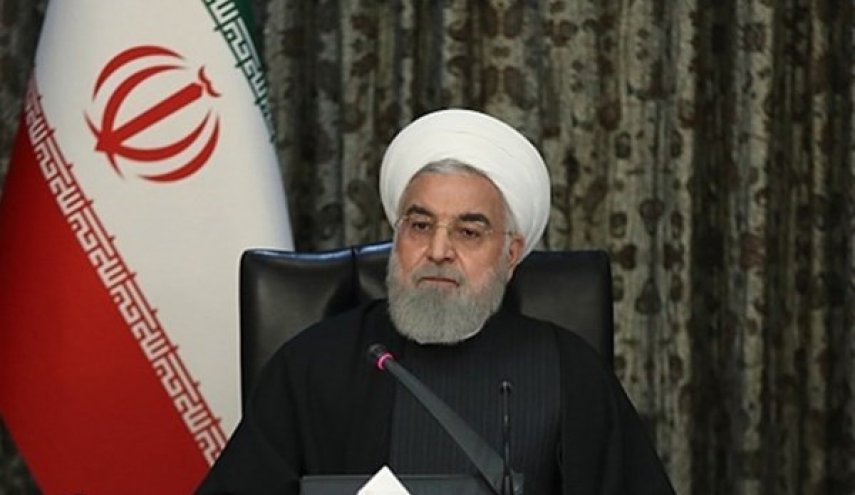 روحاني يعلن بدء مرحلة جدیدة في البلاد لتشخیص کورونا