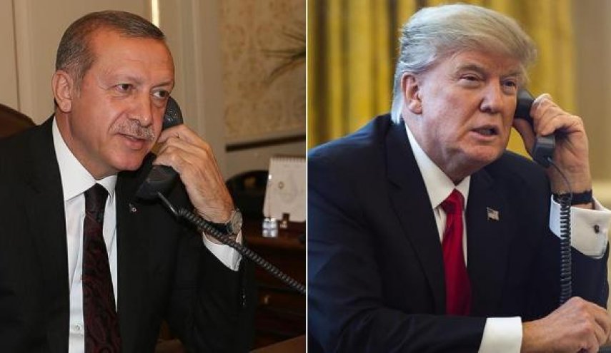 أردوغان وترامب يبحثان هاتفيا التطورات الإقليمية