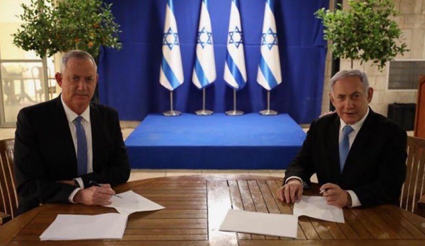 کابینه فساد | واکنش احزاب سیاسی رژیم صهیونیستی به توافق گانتز و نتانیاهو
