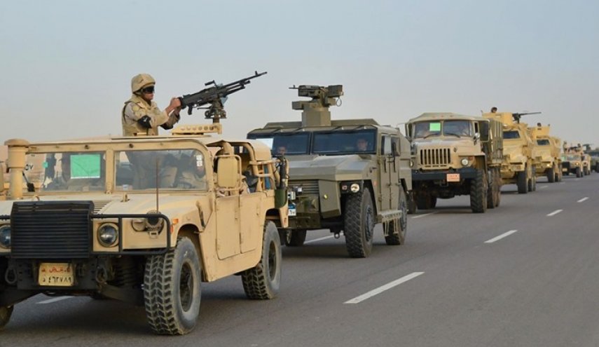 الجيش المصري يعلن تنفيذه عملية في سيناء+صور
