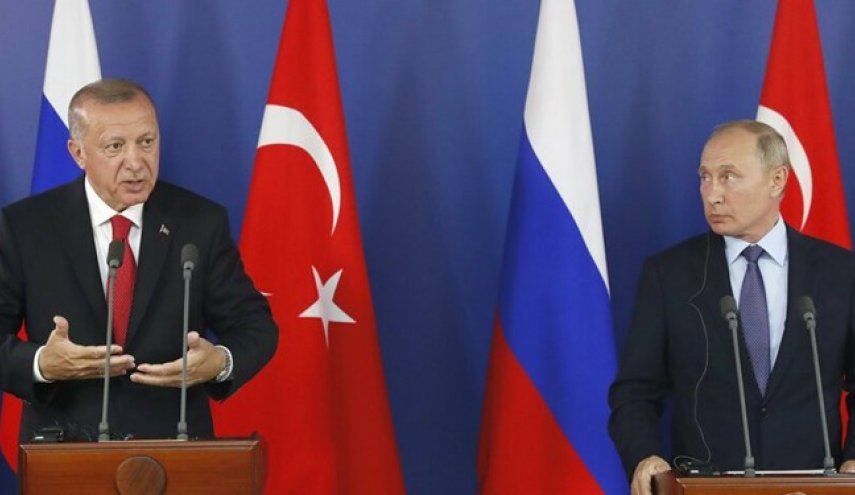 گفت‌وگوی تلفنی پوتین و اردوغان درباره سوریه