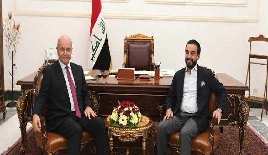 تاکید صالح و حلبوسی بر ضرورت تسریع روند تشکیل کابینه جدید عراق
