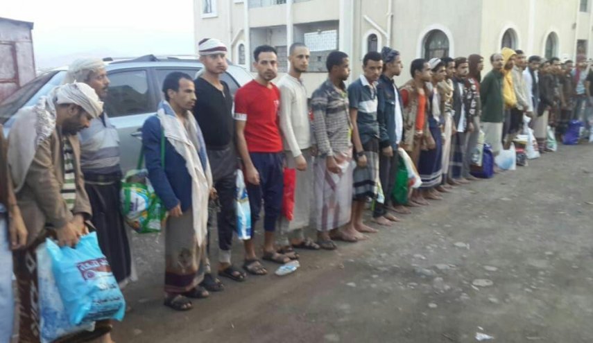  الافراج عن 31 من المغرر بهم بمحافظة تعز اليمنية 