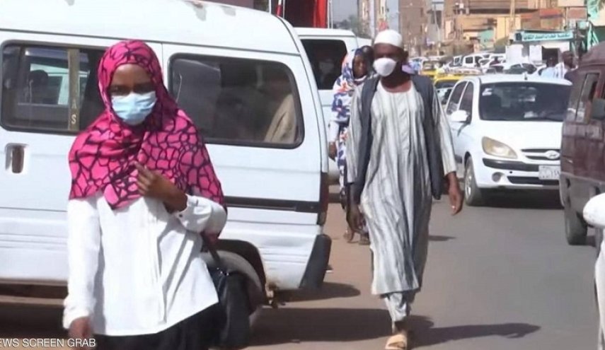 استمرار تراجع معدل الإصابات اليومية بكورونا في السودان