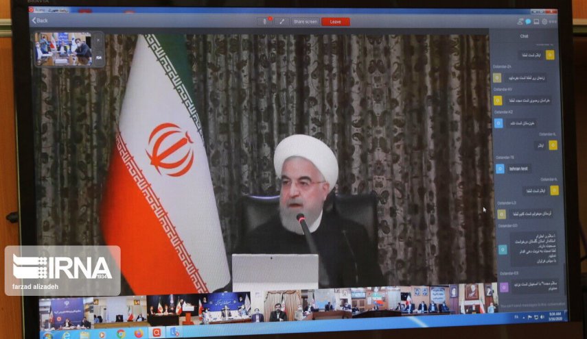 روحاني : جهود الحکومة منصبة لتحویل قفزة الانتاج الی واقع عملي