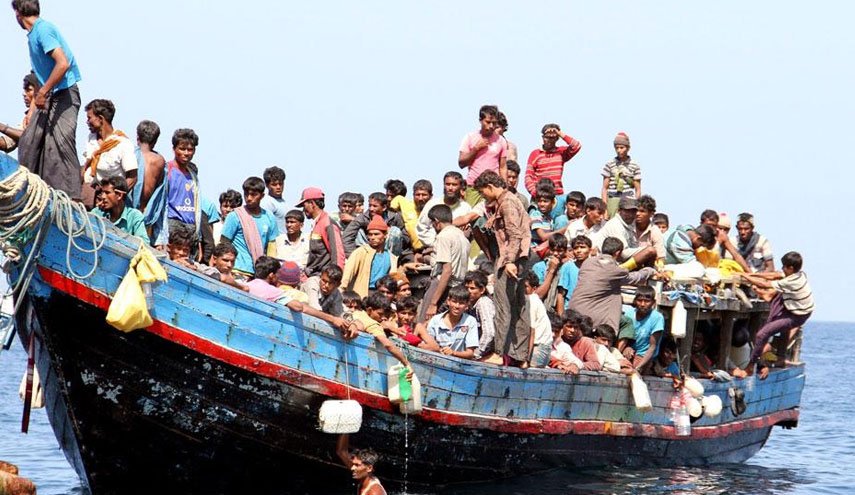 ابراز نگرانی سازمان ملل از سرنوشت مسلمانان روهینگیای آواره در آب‌ها/ قایق حامل حدود ۴۰۰ روهینگیایی سرگردان در آبهای میان تایلند و مالزی