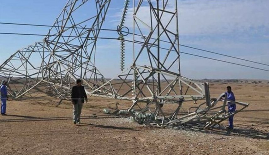 انفجار دکل‌های برق از سوی داعش با هدف ایجاد نارضایتی در عراق
