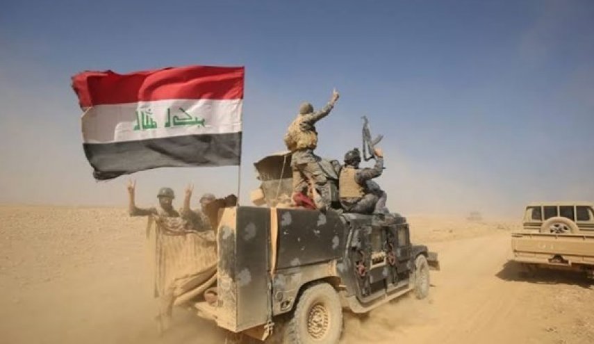 ​الجيش العراقي والحشد يقتحمان مخابئ الدواعش غربي الانبار 
