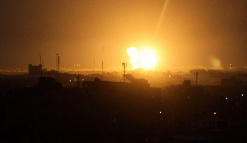حمله هوایی و توپخانه‌ای رژیم صهیونیستی به شمال غزه
