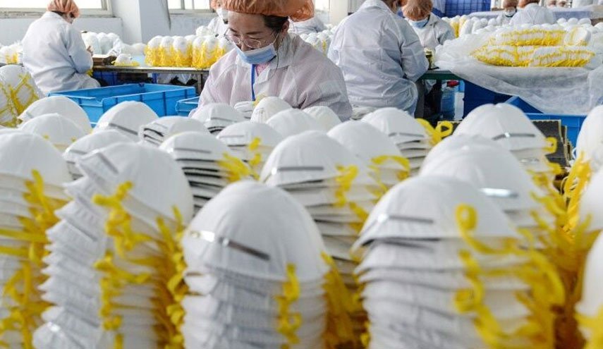 چین ۴.۷ میلیارد ماسک به آمریکا صادر کرد/ مواردی از ابتلا به ویروس کرونا زودتر از ووهان شناسایی شده است/ کرونا، ویروس دست ساز و ساخت آزمایشگاه نیست