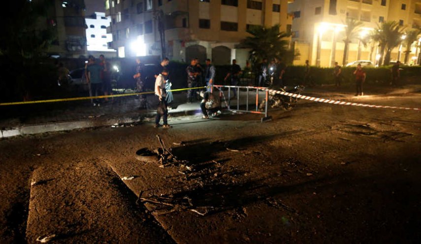 انفجار مجهول في غزة يتسبب بجرح شخص 