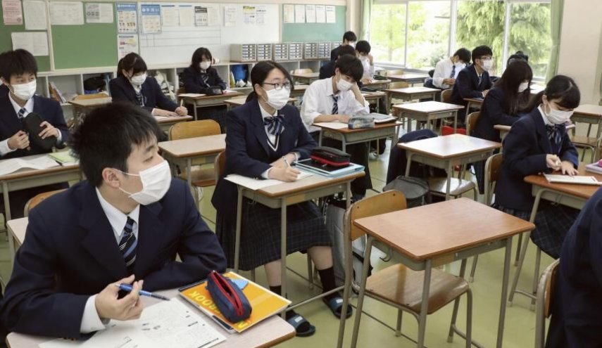 بازگشایی مدارس ژاپن