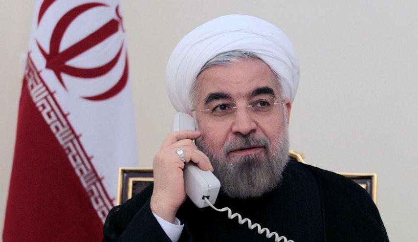 روحاني: إيران ستقف إلى جانب الشعب والحکومة العراقيين 