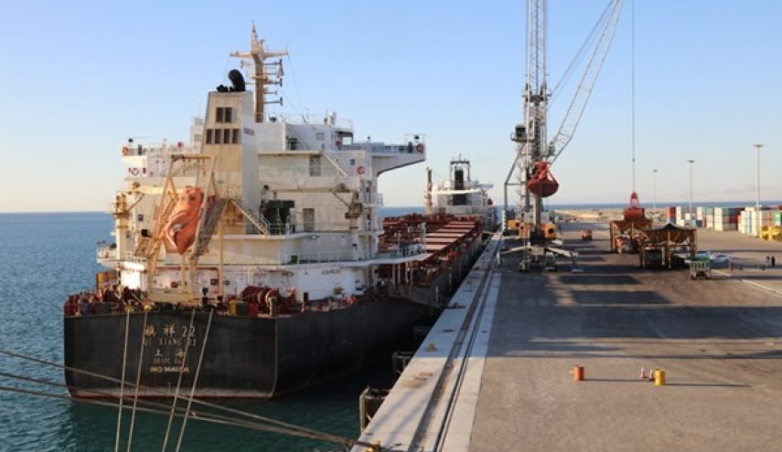 ميناء جابهار يستقبل سفينة ثانية محملة بقمح هندي الى افغانستان
