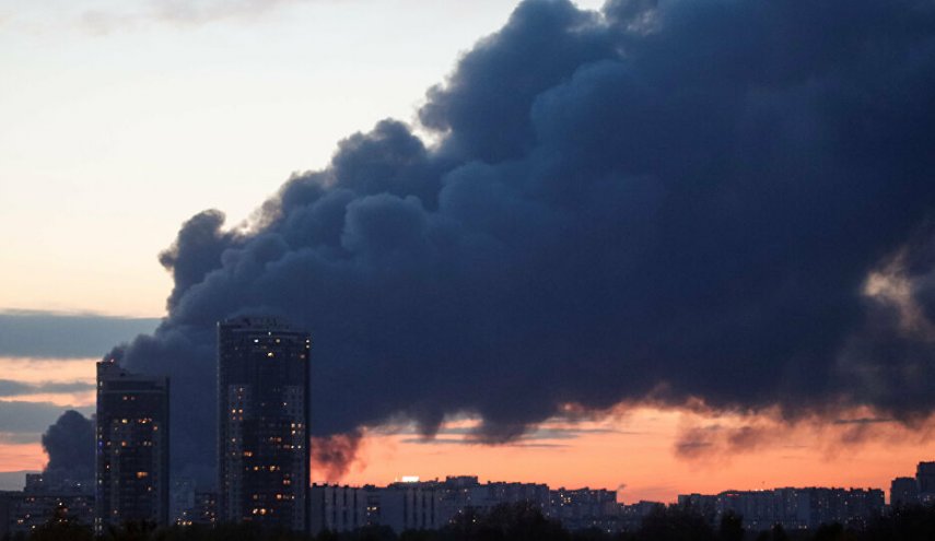 مصرع 10 أشخاص في حريق موسكو الضخم