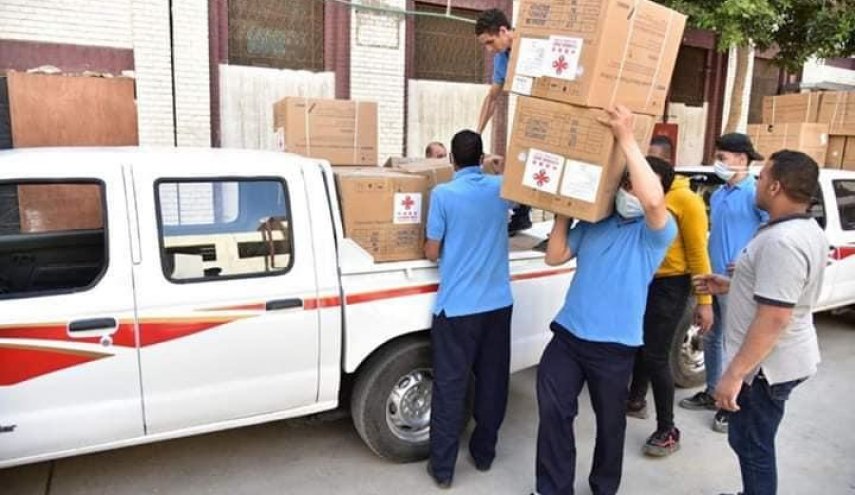 مصر تتسلم 4 أطنان مساعدات طبية من الصين