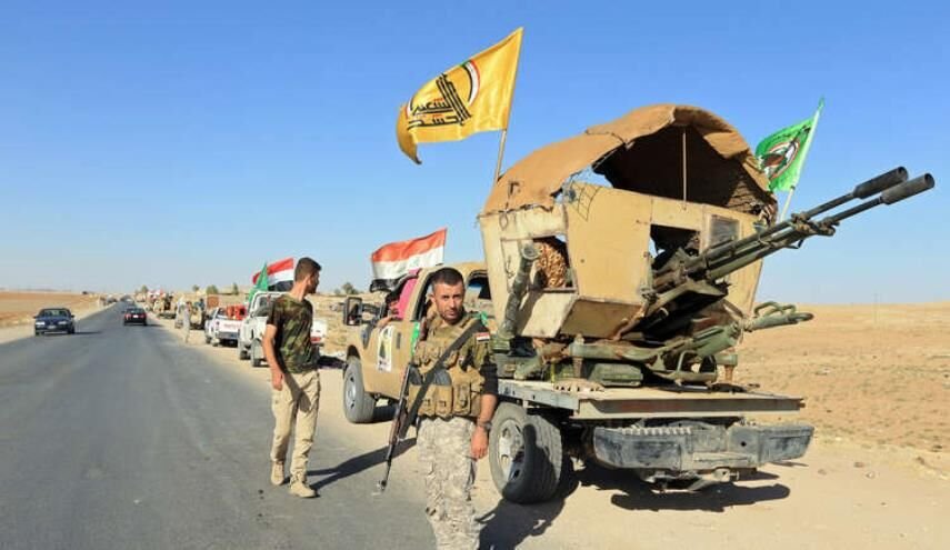الحشد الشعبی حملات داعش به مناطق مختلف عراق را دفع کرد