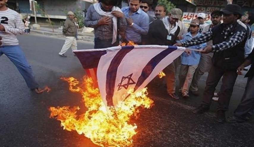 فشار صهیونیست‌ها به آلمان برای وضع قانون ممنوعیت آتش زدن پرچم اسرائیل
